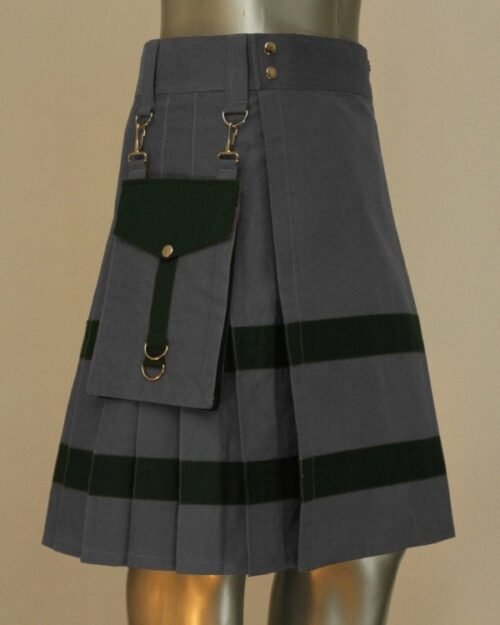 New Drill Cotton pocket kilt