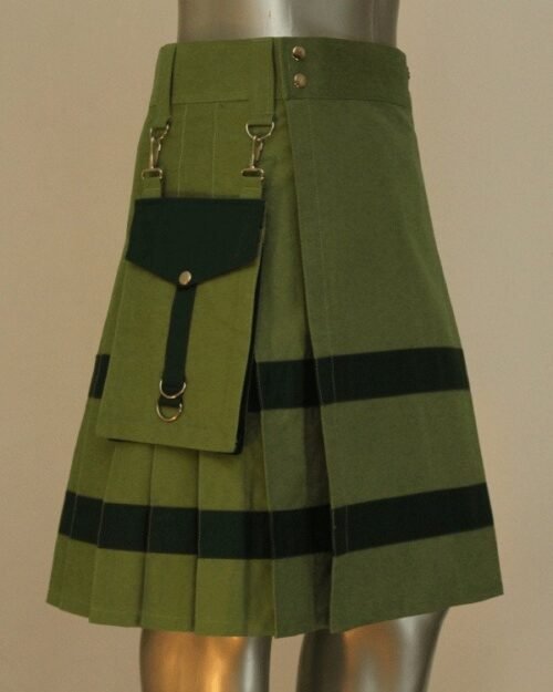 New Drill Cotton pocket kilt
