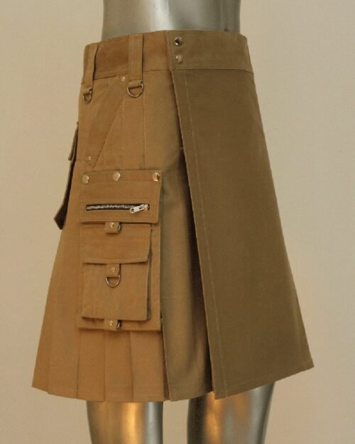 New Heavy Weight Drill Cotton pocket kilt