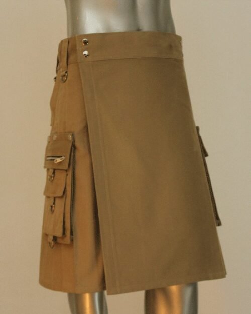 New Heavy Weight Drill Cotton pocket kilt