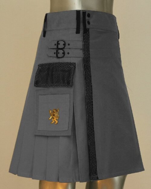 New cotton Cargo pocket kilt