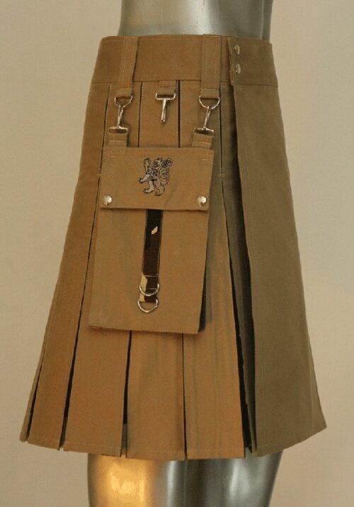 New cotton Cargo pocket kilt