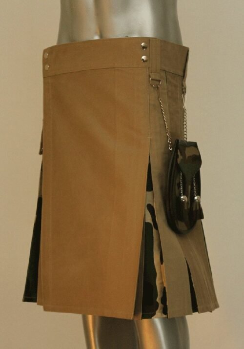 New cotton Cargo pocket kilt