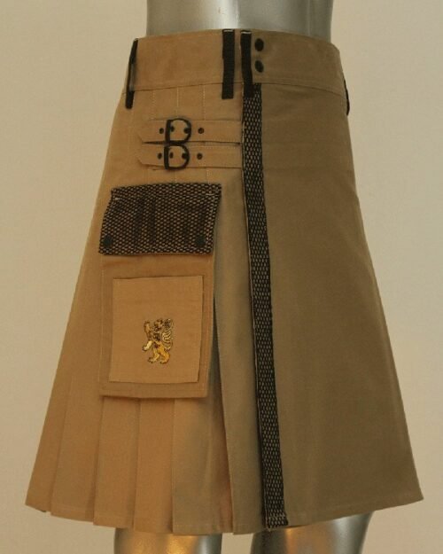 New cotton Cargo pocket kilt