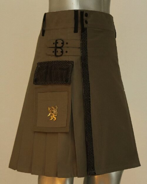New cotton Cargo pocket kilt