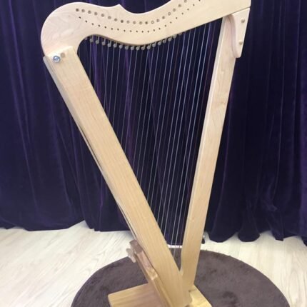 New 26 Strings Lap Solid AshWood Harp