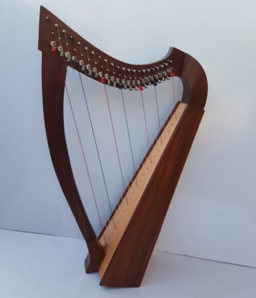 New 22 Strings Harp Celtic Harp Irish Harp Lever Harp Bag and Key