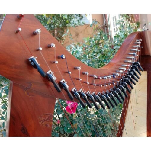 New 22 Strings Harp Celtic Harp Irish Harp Lever Harp Bag and Key