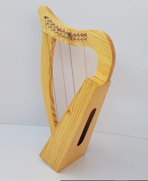 New 15 Strings Baby Harp Mini Harp With Carry Bag Tuning Key and Extra String Set